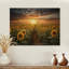 Mcnair - Art mural floral sur bois de pin naturel-109492116
