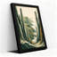 Art mural sur toile vert et brun-133063050