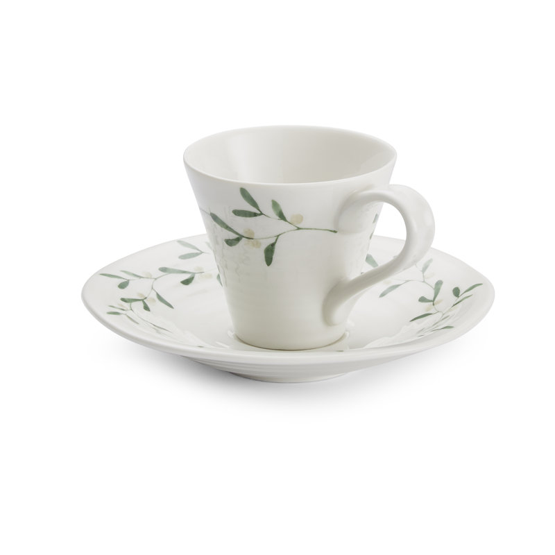 Sophie Conran, Mistletoe - Expresso Cups & Saucers