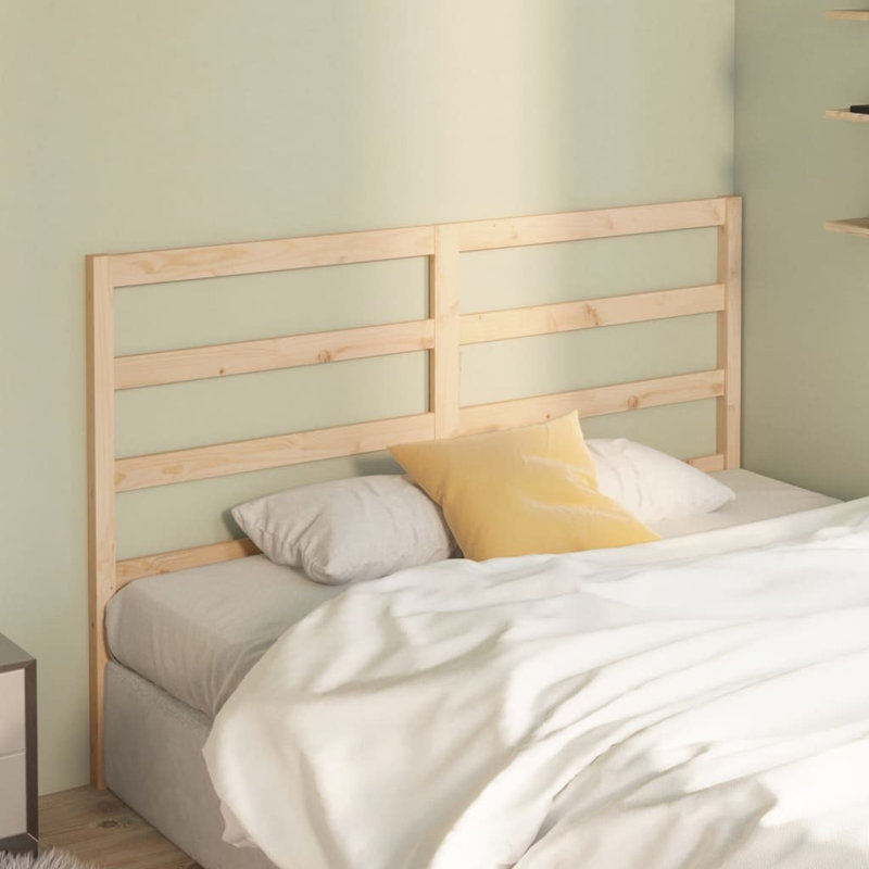 Meissner Solid Wood Headboard, Natural, 141 x 100cm