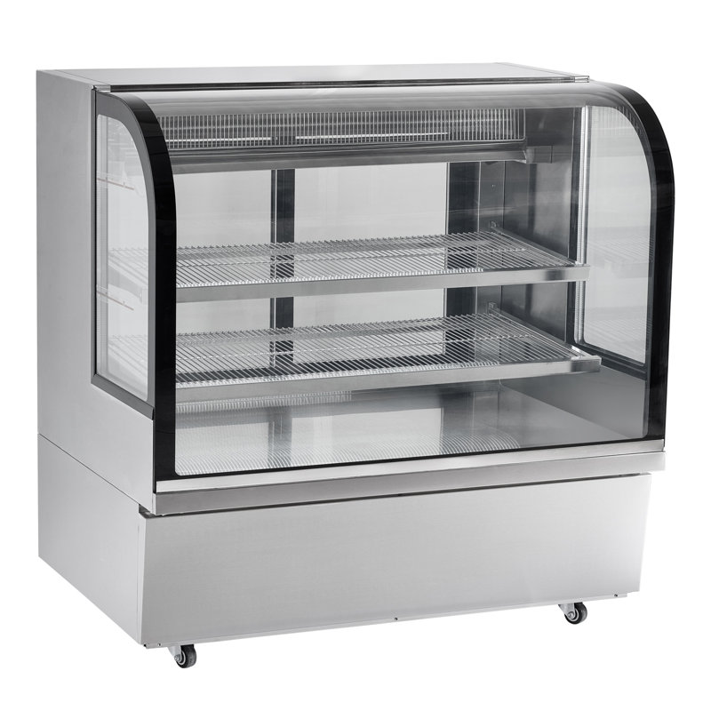 Vitrine réfrigérée vitrine de réfrigérateur de boulangerie 18 pieds cubes / 505L à 2 niveaux