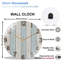 Horloge murale 12 po