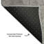 Tapis abstrait lavable à la machine de qualité supérieure AMF1842-358875153