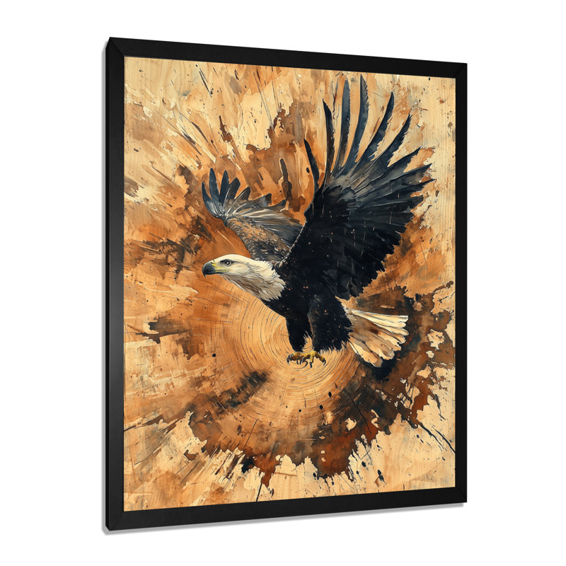 Knauer - animaux, art mural, Noir, H 20 po x l 12 po, Reproduction encadrée d'une seule photo