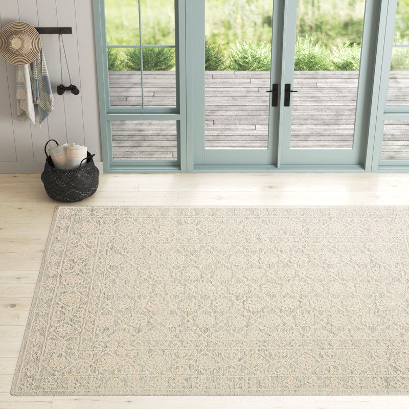 Albie Wool Oriental Indoor Rug, Rectangle 11'6" x 15'