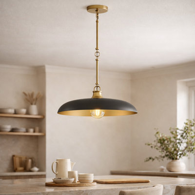Hinkley Sadie 18" Large Saucer Shaped Pendant