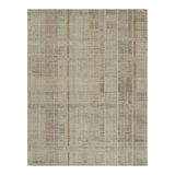 One-of-a-Kind Hand-Knotted Rectangle 9'2" x 11'10" Cotton Area Rug in Ivory/Light Beige