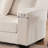 101.6" Upholstered Modular Sectional Sofa Bed Cloud Couch With Deep Seat For Living Room, 2 Seats + 2 Ottomans-1362375304-1361736793