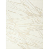 Hand Knotted Area Rug in White