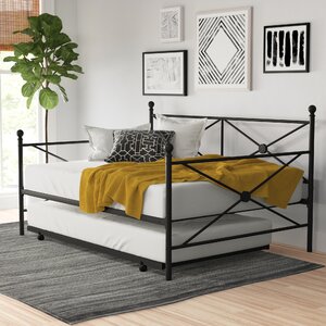 Halynn Steel Daybed with Trundle