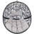 Jackson Resin Wicker Egg Hanging Chair with Cushions - Gray-701678516