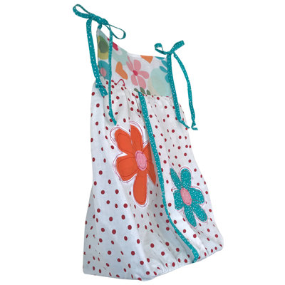 Swinney Plants & Flowers Floral Marine Jungle Friends 100% Cotton Polka Dots Crib Diaper Stacker Pillowcase Dust Ruffle