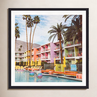 Tulle "Palm Springs Pool Day VII" Print