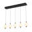 5-Light Dimmable LED Kitchen Island Pendant