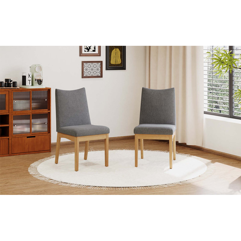 Chaises de salle à manger modernes et minimalistes, ensemble de 2