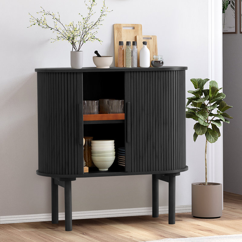 Armoire d'appoint Didrich, Noir