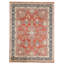 High-Quality Hand-Knotted Red And Blue Area Rug