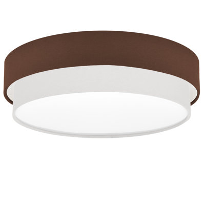 Avory Fabric Flush Mount