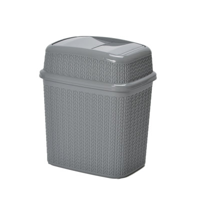 JVL Plastic Decorative Bin