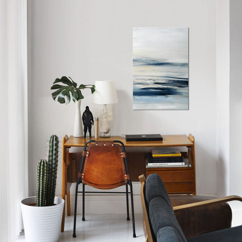 «Drifting Tides II», reproduction sur toile, H 18 po x l 12 po x P 1,5 po, Toile tendue, Pas de tapis