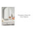 Wamblee Engineered Wood Flat Mirror