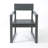 7-Piece HDPE Outdoor Dining Set For 6 – Weather-Resistant Patio Table With Umbrella Hole And 6 Armrest   Chairs, Durable Garden Furniture For Backyard, Lawn(Grey)-1424809336-1424809286-1424809285