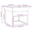 Fire Pit 50 X 50 X 40 Cm Steel-1574280462