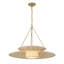 Lustre en or doux 29,5 po