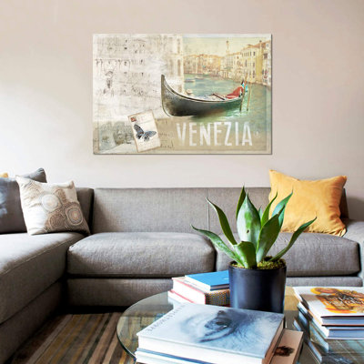 «Venezia Butterfly», impression sur toile