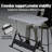 Foldable Welding Table Capacity Welding Workbench, Carbon Steel Work Bench with 3 Tilt Angles,Retractable Guide Rails for Welding Assembly Repair
