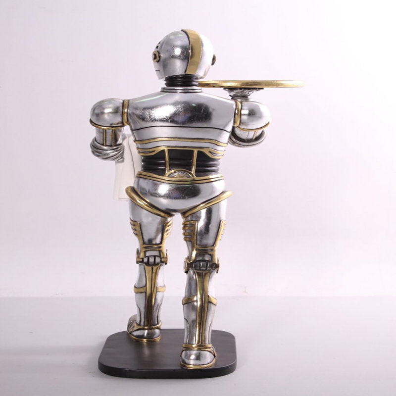 Petite sculpture Verlie Android Robot Butler