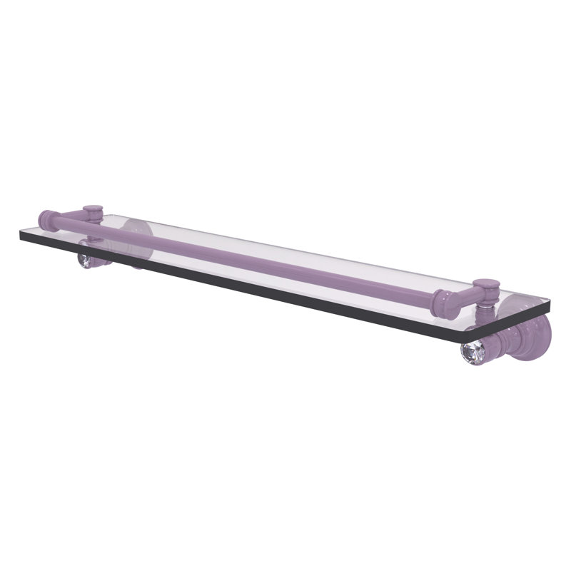 Tablette flottante Carolina, H 3,3 po x l 22 po x P 5,54 po, Lavande