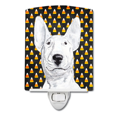French Bulldog Candy Halloween Portrait Ceramic Night Light