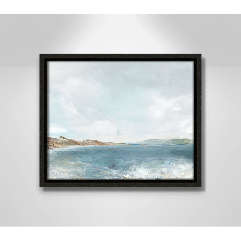 Echoes in Blue - Landscape Version Print par PI Studio, Espresso, H 9,5 po x l 11,5 po
