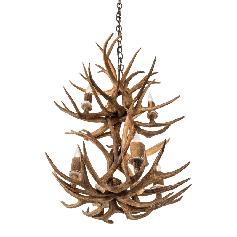 Rustic Lodge 6 - Light Chandelier