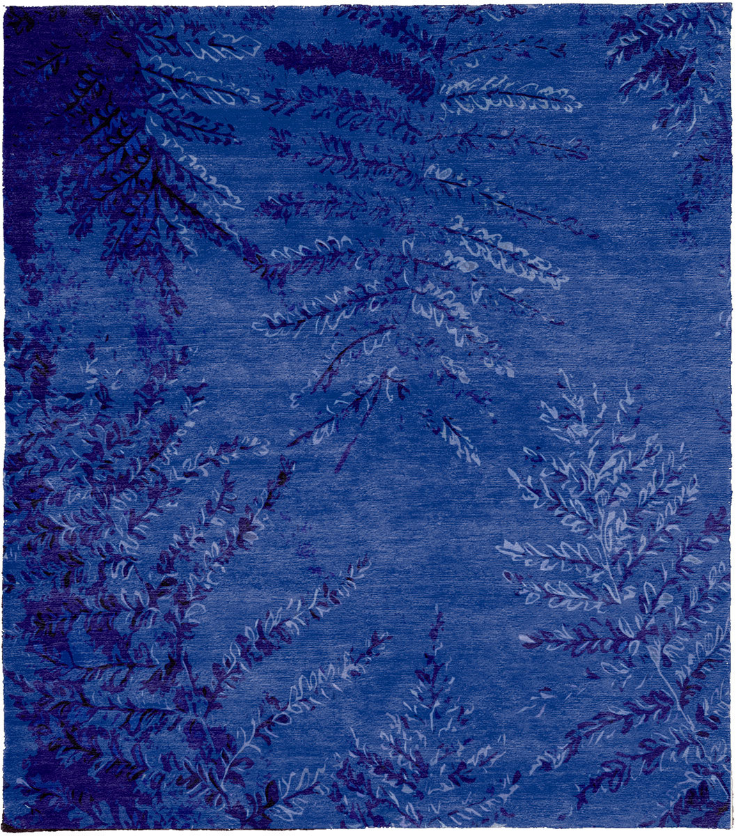 Brayden Studio® Osuna OneofaKind 12' X 15' Wool Area Rug in Blue