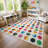 Well Woven Modern Multi Color Polka Dot Washable Kids Area Rug-97205362