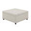 Repose-pieds de rangement carré capitonné Audel-103897854