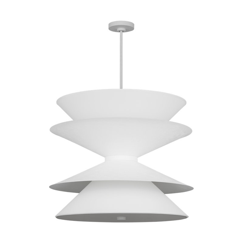 Chambord 12 - Light Pendant, White