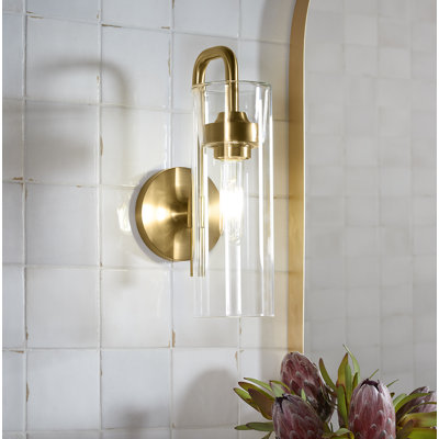 Purist™ 1 Light Indoor Bathroom Wall Sconce, UL Listed