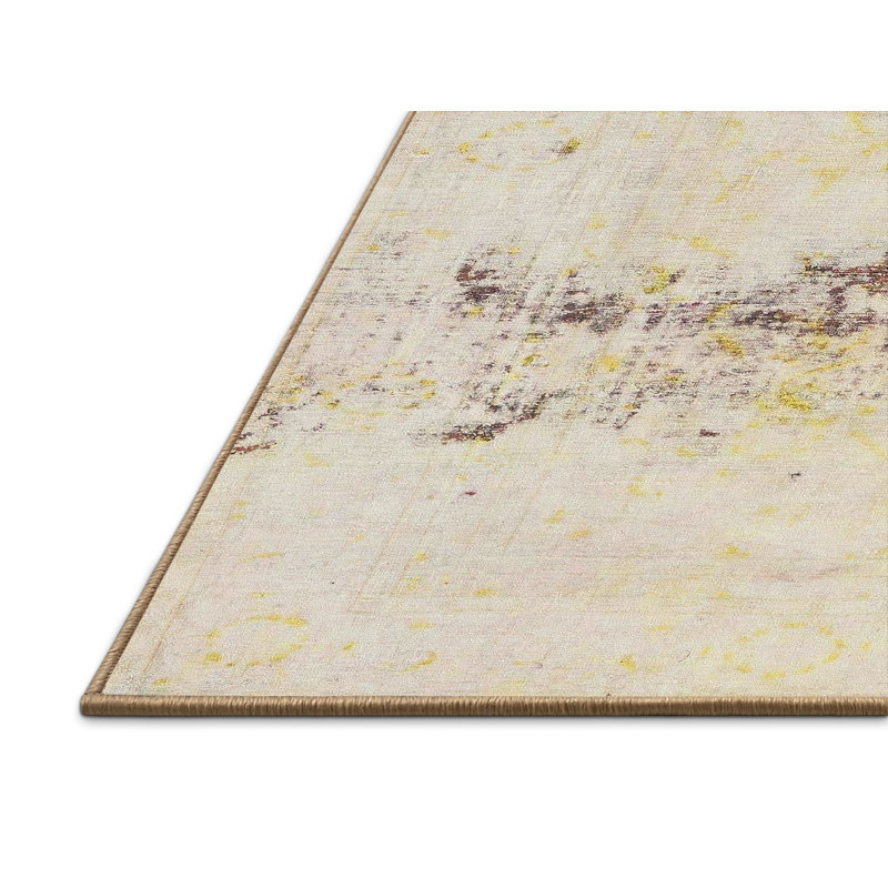 Abstract Indoor Rug, Rectangle 4' x 6'