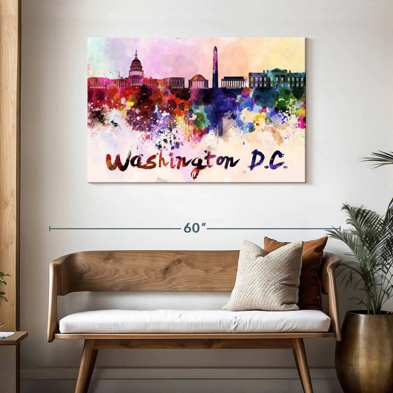 Ravi Washington, couleurs, H 30 po x l 45 po