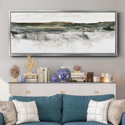 River Flow - toile encadrée