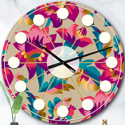 Horloge murale moderne Mid-Century