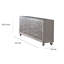 Commode double 9 tiroirs l 62 po