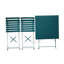 Westcliff Folding Thermo- Lacquered Steel Bistro Table-37214394