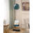 Modern light luxury storage basket floor clock