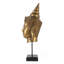 Tête de bouddha sur pied 7 x 7,5 x 19,7 po