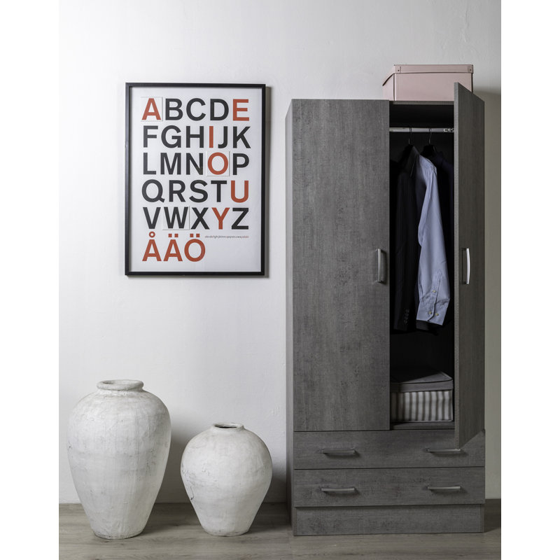 Facile 2 Door Wardrobe