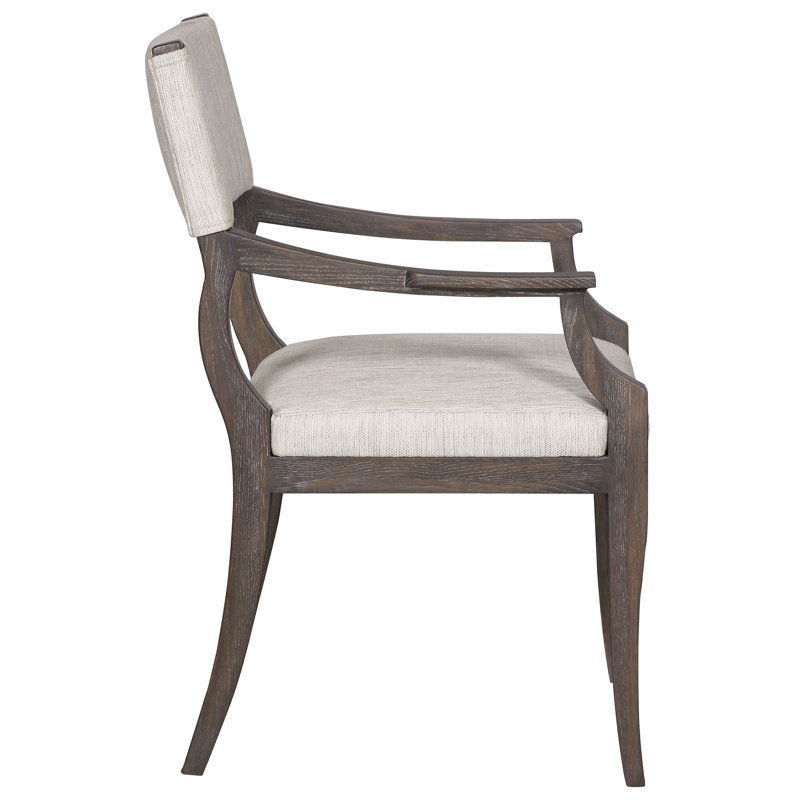Ridge Upholstered Arm Chair